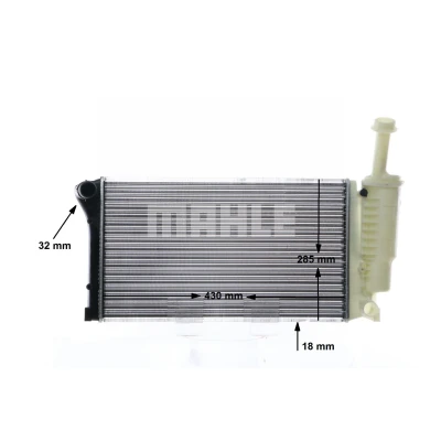 Imagem de MAHLE ORIGINAL CR 10 000S Radiador, arrefecimento do motor FIAT: Panda III Hatchback, II Hatchback