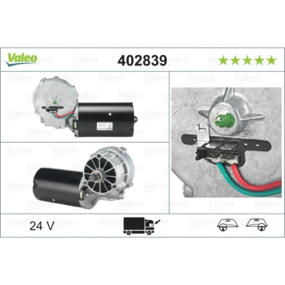 Imagem de VALEO ORIGINAL PART 402839 Motor de Limpa Vidros para veículos volante à esquerda/direita