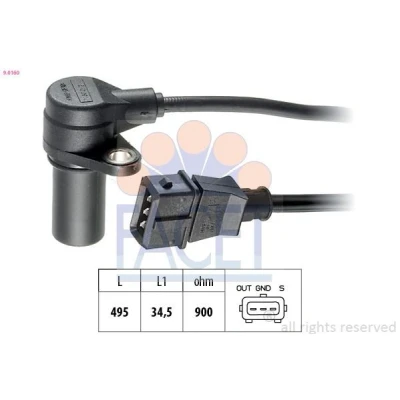 Imagem de FACET 9.0160 Gerador de Impulsos Made in Italy OE Equivalent OPEL: Frontera B SUV, Vectra Sedan, Zafira A, SAAB: 9 5 3 Hatchback