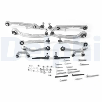 Imagem de DELPHI TC4342KIT Jogo de reparação, braço transversal Eixo dianteiro AUDI: A6 C6 Sedan