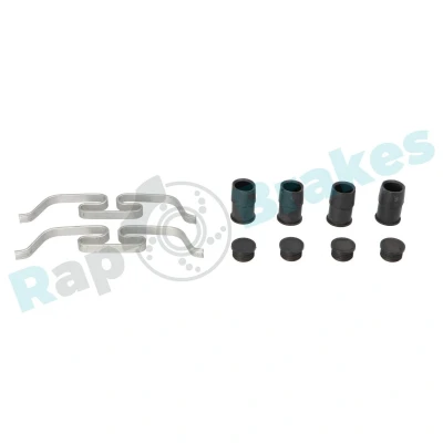 Imagem de RAP BRAKES R U0374 Kit de acessórios, pastilhas travão Eixo dianteiro VOLVO: XC90 II, S90 JAGUAR: F Pace, CITROËN: Jumpy III Van