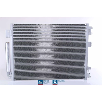 Imagem de NISSENS 940706 Condensador com secador Alumínio 645 R 134a