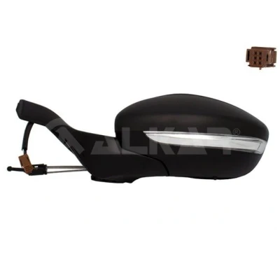 Imagem de Espelho retrovisor Alkar 6164296 esquerda ajuste: por cabo de aço, convexo PEUGEOT: 208 I Hatchback