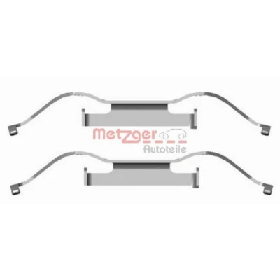 Imagem de METZGER 109 1681 Kit de acessórios, pastilhas travão VOLKSWAGEN: Transporter 5, 5 Bus