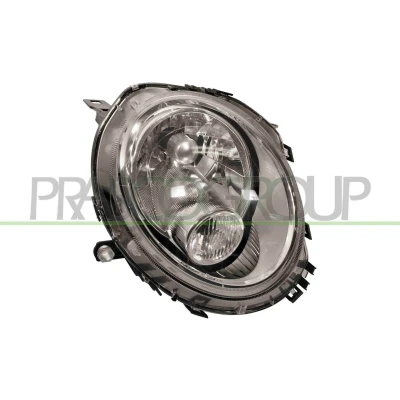 Imagem de PRASCO MN3084813 Farol Principal à direita H4 branco para circulação pela com motor elétrico de regulação do alcance dos faróis