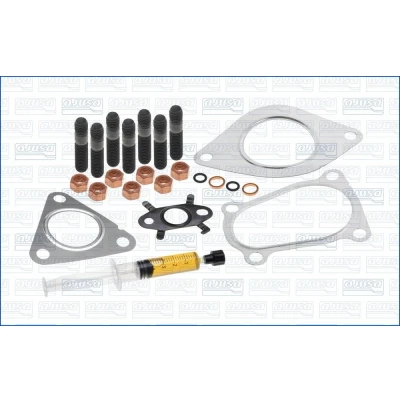 Imagem de AJUSA JTC11017 Kit de montagem, turbocompressor with studs, syringe oil com juntas instruções montagem RENAULT: CLIO 2, 2 Kasten