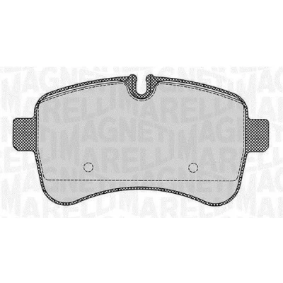 Imagem de MAGNETI MARELLI 363916060284 Jogo de pastilhas para travão disco preparado indicador aviso desgaste IVECO: DAILY 6 Pritsche/Fahrgestell