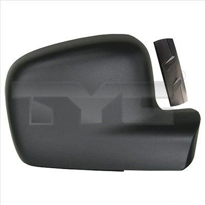 Imagem de TYC 337 0228 2 Revestimento, retrovisor exterior esquerda preto VOLKSWAGEN: CADDY 3, Transporter 5, 4 Kasten