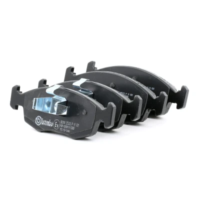 Imagem de BREMBO P 11 031 Jogo de pastilhas para travão disco com avisador sonoro desgaste grampo do êmbolo sem acessórios FIAT: Panda III Hatchback
