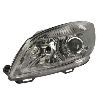 Imagem de ABAKUS 665 1121LMLD EM Farol Principal esquerda H7/H7 crómio transparente com motor de regulação do alcance dos faróis PX26d SKODA: Roomster, Fabia 2