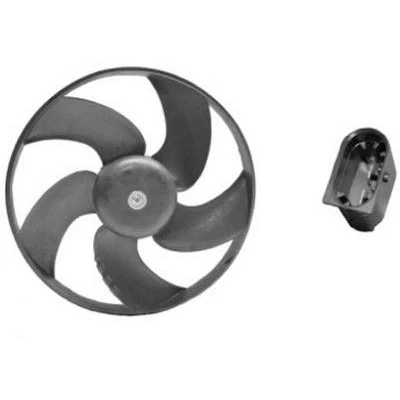 Imagem de VAN WEZEL 4028745 Ventilador de Radiador para veículos sem ar condicionado 345 com motor elétrico PEUGEOT: 206 Hatchback, SW, Sedan