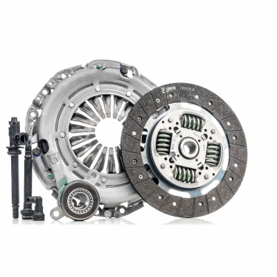 Imagem de VALEO KIT3P (CSC) 834097 Kit de embraiagem com prato da embraiagem, desembraiagem central disco 242 RENAULT: TRAFIC 2 Kasten
