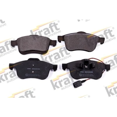 Imagem de KRAFT 6006896 Jogo de pastilhas para travão disco Eixo dianteiro incl. contacto aviso desgaste FIAT: Doblo II Van / Carrinha