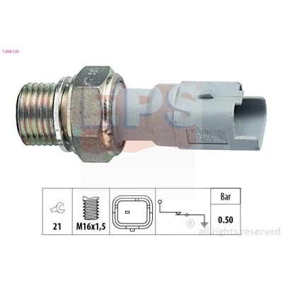 Imagem de EPS 1.800.130 Sensor Pressão do Óleo M16x1,5 0,5bar Made in Italy OE Equivalent CITROËN: Saxo Hatchback, C4 II C3 I Hatchback