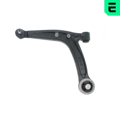 Imagem de OPTIMAL G6 2184 Braço de suspensão com articulação suspensão/guia, apoio borracha esquerda, Eixo dianteiro transversal Aço fundido