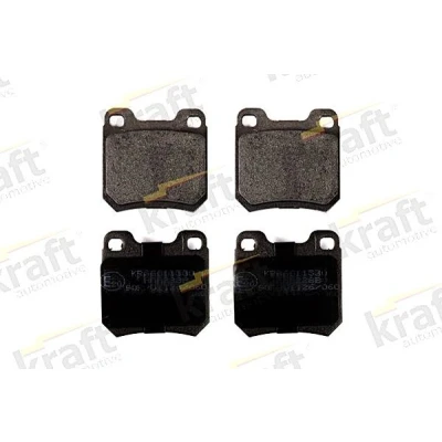 Imagem de KRAFT 6011530 Jogo de pastilhas para travão disco Eixo traseiro OPEL: Vectra B Carrinha, Sedan, Calibra A, SAAB: 9 5 Carrinha