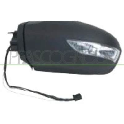 Imagem de Espelho retrovisor Prasco ME3247314 esquerda com subcapa elétrico aquecível, ajustável pelo interior MERCEDES BENZ: Classe A