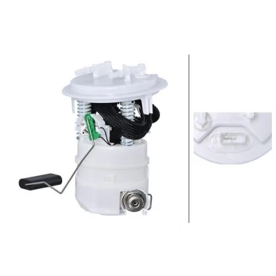Imagem de HELLA 8TF 358 106 111 Unidade de alimentação combustível com junta, sensor nível elétrico CITROËN: C3 I Hatchback, Pluriel