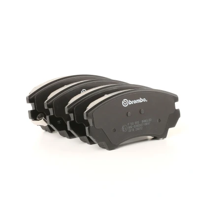 Imagem de BREMBO P 59 055 Jogo de pastilhas para travão disco com avisador sonoro desgaste chapa anti ruído acessórios endado, norauto, oscaro,