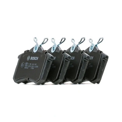 Imagem de BOSCH 0 986 494 597 Jogo de pastilhas para travão disco Baixo teor metálico com instruções montagem, chapa anti ruído, parafusos