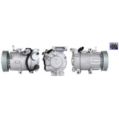 Imagem de LUCAS ACP01144 Compressor PAG 46 YF R 134a, 1234yf com juntas