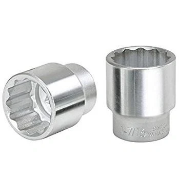 Imagem de KS TOOLS 911.1576 Chave de caixa DIN3120, ISO1174, DIN3124, ISO2725 1 16.0 aço cromo vanádio Dodecagonal redondo