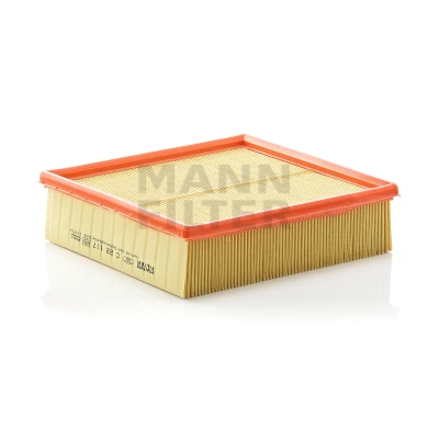 Imagem de MANN FILTER C 22 117 Filtro de ar 58 213 Cartucho filtrante VOLKSWAGEN: Polo II Coupe, Hatchback, TRANSPORTER 3 Kasten, PORSCHE: 924 Coupe