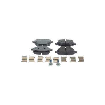 Imagem de BOSCH 0 986 460 143 Jogo de pastilhas para travão disco Baixo teor metálico CITROËN: Berlingo Van, Berlingo, PEUGEOT: Partner III Van