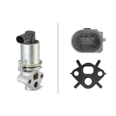Imagem de HELLA 6NU 010 171 371 Válvula EGR electrónico com junta VOLKSWAGEN: Golf 4, 5, Sharan I, AUDI: A3 Sportback, Hatchback, SEAT: Leon I Hatchback