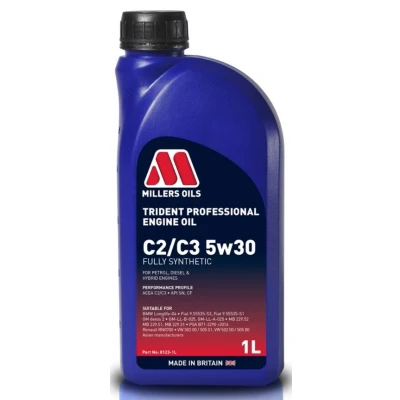 Imagem de Millers Oils Trident Professional ECO 5W 30 1l Óleo do motor 8123 1 RENAULT: Clio 2, MEGANE 2 Kombi, 4, FORD: FIESTA 6, Focus Kombi