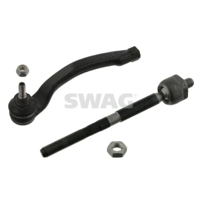 Imagem de SWAG 60 93 7617 Barra de Direcção Eixo dianteiro, lado esquerdo com porca segurança sem moente cónico RENAULT: MEGANE 2 Kombi, SCENIC 2,