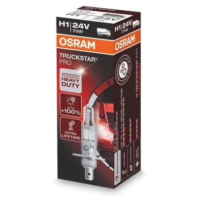 Imagem de OSRAM 64155TSP Lâmpada, farol de longo alcance H1 24V 70W 3900K Halogéneo