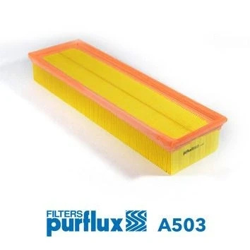 Imagem de PURFLUX A503 Filtro de ar 57 115 382 Cartucho filtrante RENAULT: Rapid Van, Super 5 Hatchback, 21 Sedan, OPEL: Kadett E CC, Rekord E1 Sedan