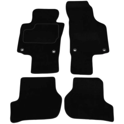 Imagem de MAMMOOTH A041 SKO65 PRM 01 Conjunto de tapete chão Têxtil à frente e atrás 4 preto medida SKODA: Octavia II Hatchback, 2 Combi