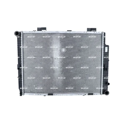 Imagem de NRF 53784 Radiador, arrefecimento do motor Alumínio 640 485 34 com componentes de montagem Aletas refrigeração soldadas