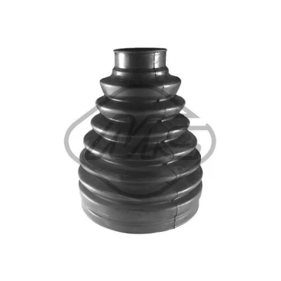 Imagem de Metalcaucho 00278 Fole, veio de transmissão do lado da roda 122mm NISSAN: Qashqai / Qashqai+2 I