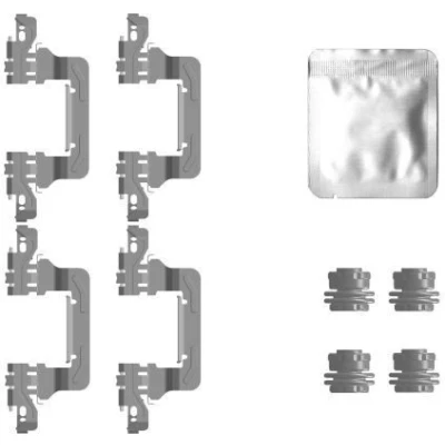 Imagem de TEXTAR 82558000 Kit de acessórios, pastilhas travão AUDI: Q7