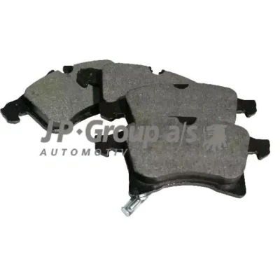 Imagem de JP GROUP 1263600410 Jogo de pastilhas para travão disco Eixo dianteiro com avisador sonoro desgaste OPEL: Astra H Hatchback, Corsa D Hatchback