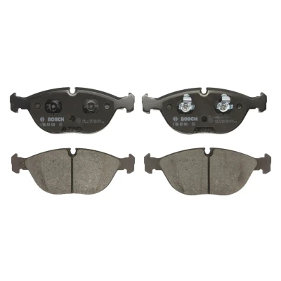 Imagem de BOSCH 0 986 424 649 Jogo de pastilhas para travão disco Baixo teor metálico com chapa anti ruído, instruções montagem VOLKSWAGEN: Golf 4