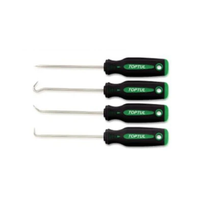 Imagem de Mini conjunto de pinças gancho e garra TOPTUL 4 Peça