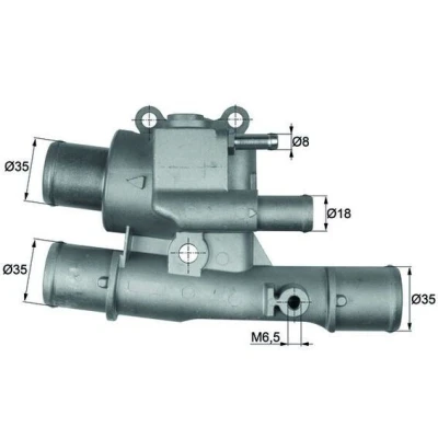 Imagem de MAHLE ORIGINAL TI 123 88 Termóstato, líquido de refrigeração com junta FIAT: Palio I Weekend, Doblo Cargo, BRAVO 1, LANCIA: Lybra Carrinha