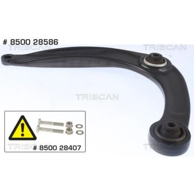 Imagem de TRISCAN 8500 28586 Braço de suspensão com apoio borracha transversal 15,3
