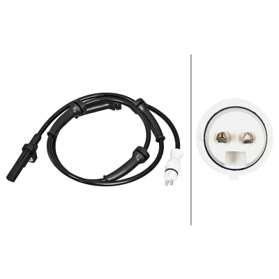 Imagem de HELLA 6PU 358 217 031 Sensor de ABS Hall 2 845 OPEL: Vivaro A Van, RENAULT: TRAFIC Bus