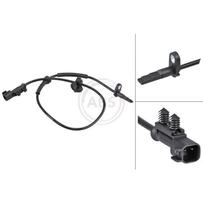 Imagem de A.B.S. 30104 Sensor de ABS activo 680 preto
