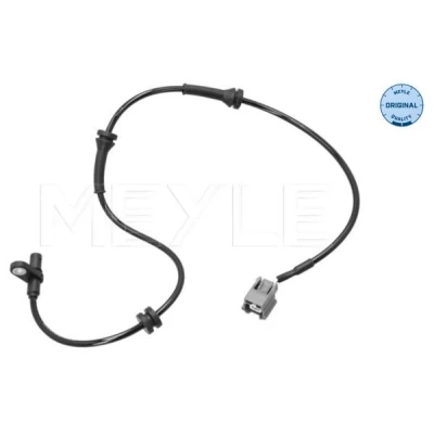 Imagem de MEYLE 36 14 899 0021 Sensor de ABS Eixo traseiro, ambos os lados activo 2pólos 725mm