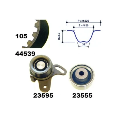 Imagem de MAPCO 73539 Jogo de correias dentadas 105 HYUNDAI: ACCENT 3 Stufenheck, 2, COUPE