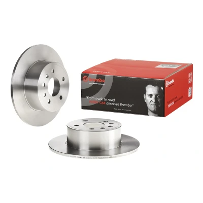 Imagem de BREMBO 08.7015.10 Disco de travão 286 10 5 cheio com parafusos OPEL: Vectra B Carrinha, Sedan, CC
