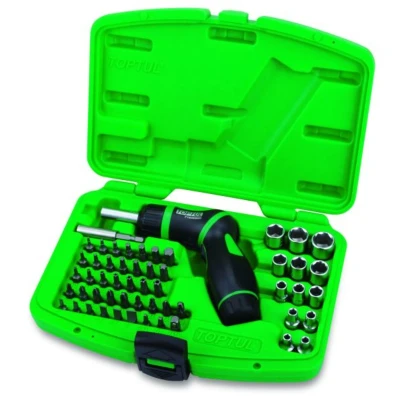 Imagem de Ponta de chave fendas hexagonal TOPTUL 1/4 zoll 54Stk (SL PH TORX TAMPER SQ)