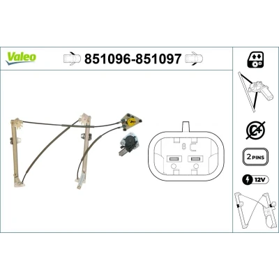 Imagem de Elevador vidro valeo 851096