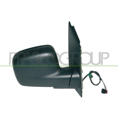Imagem de Espelho retrovisor Prasco Premium VG9047313P à direita preto elétrico aquecível, convexo VOLKSWAGEN: Caddy 3